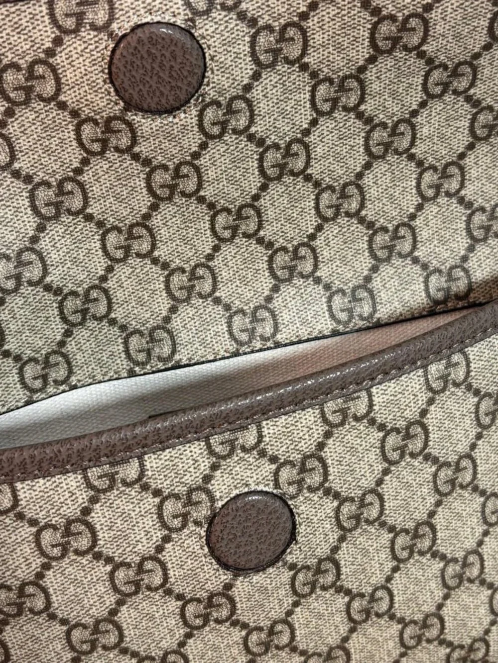 Gucci GG Supreme Tiger Head Waist Bag Crossbody Bag Web Strap